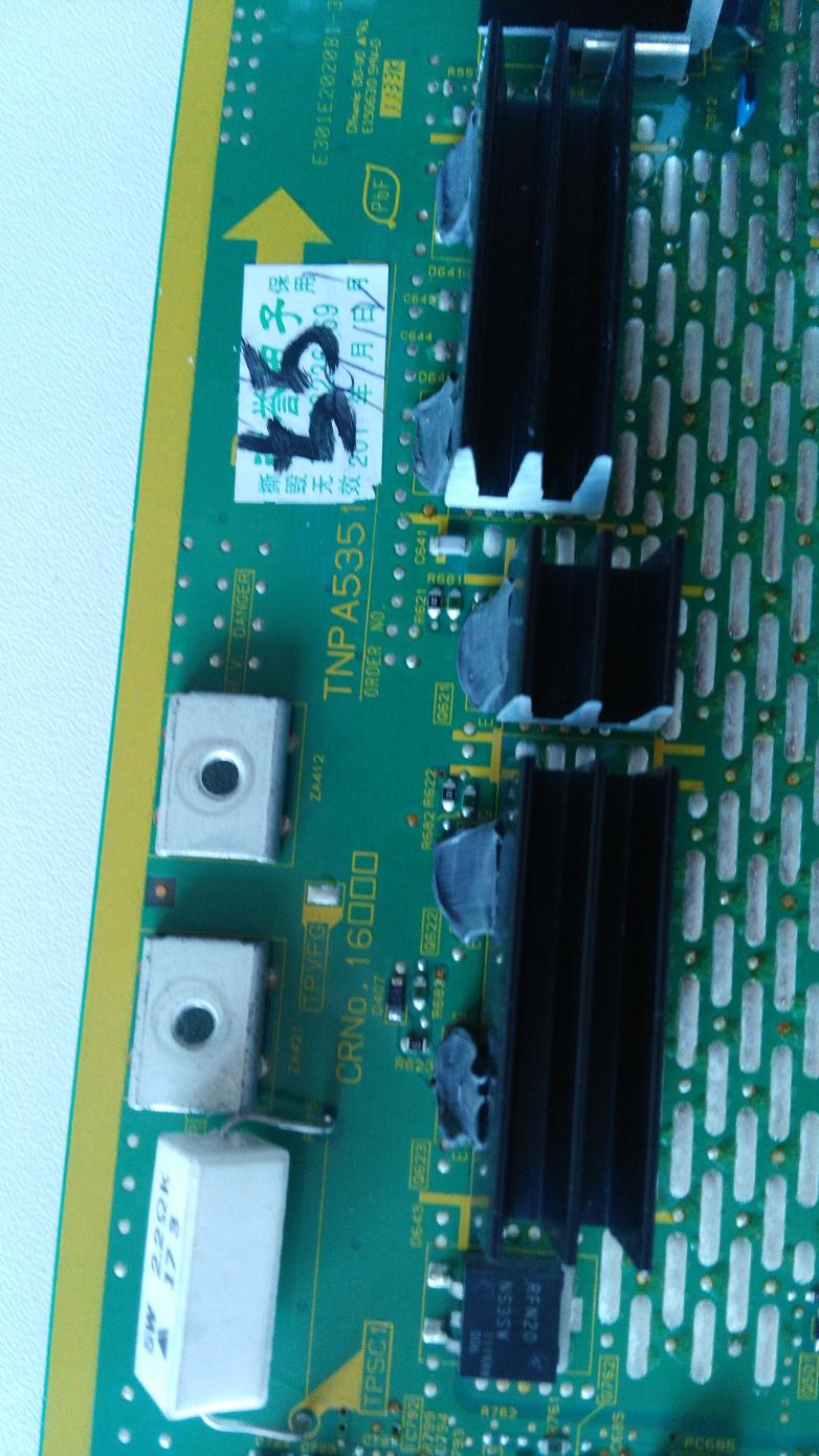 Neu Panasonic TNPA5351 AS 2 SC Board Y-Sustain Für TH-P55ST30A P55ST30